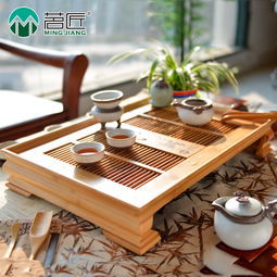 茗匠茶具正品 一帆風順功夫茶具與竹茶盤的廠家直銷優勢
