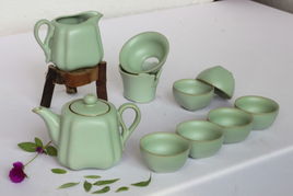 正品景德鎮(zhèn)汝窯茶具，廠價直供的藝術之選